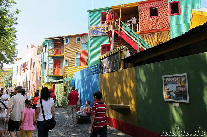 Stadtteil La Boca von Buenos Aires, Argentinien