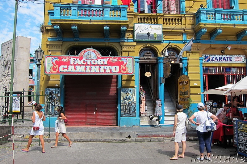 Stadtteil La Boca von Buenos Aires, Argentinien