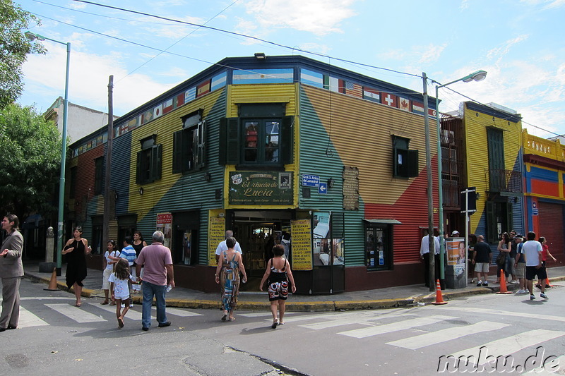 Stadtteil La Boca von Buenos Aires, Argentinien