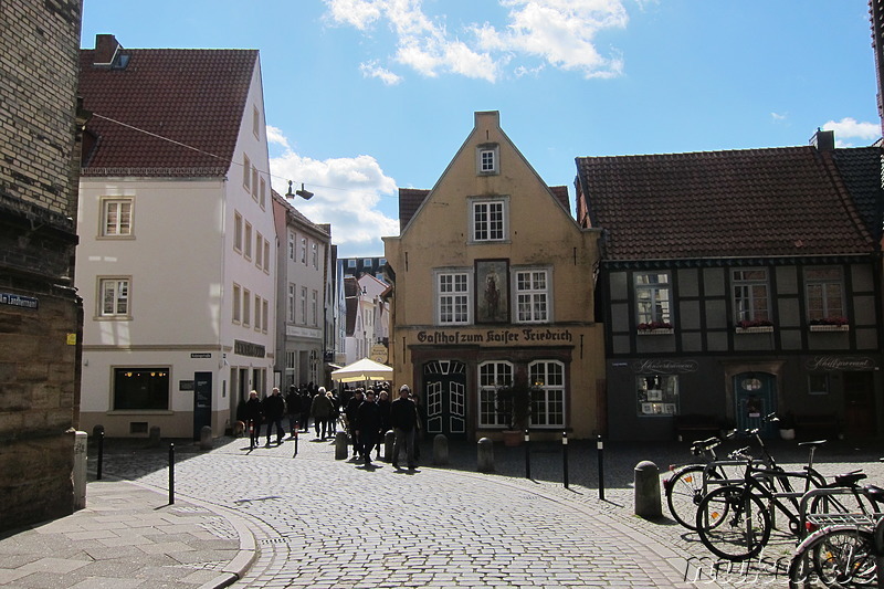 Stadtteil Schnoor, Bremen, Deutschland