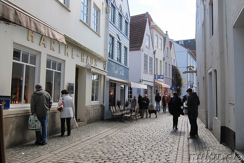 Stadtteil Schnoor, Bremen, Deutschland