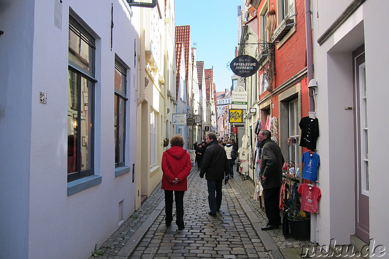 Stadtteil Schnoor, Bremen, Deutschland