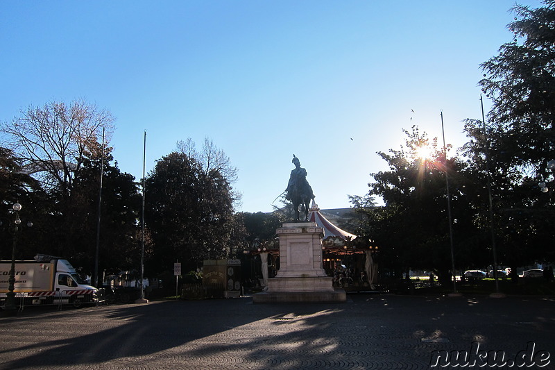 Stadttor und Piazza Bra von Verona, Italien