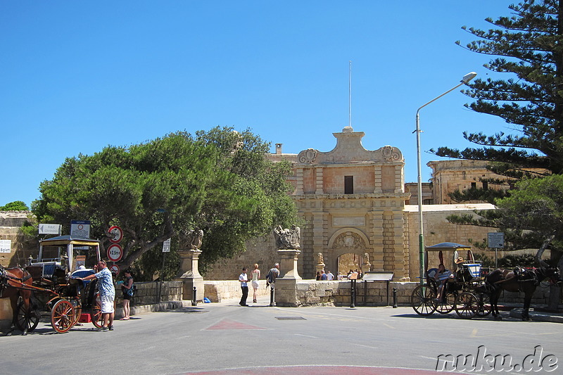Stadttor von Mdina, Malta