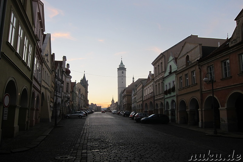 Stadtturm in Domazlice, Tschechien