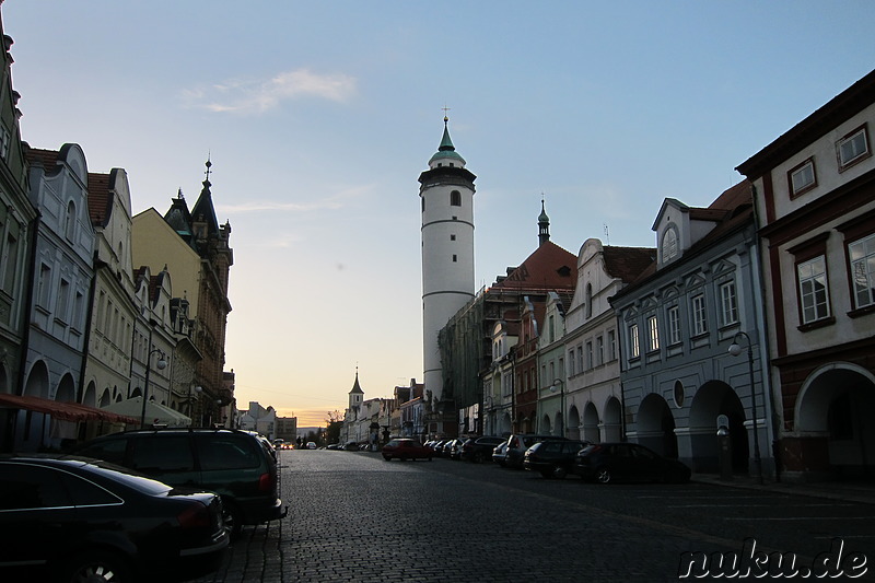 Stadtturm in Domazlice, Tschechien