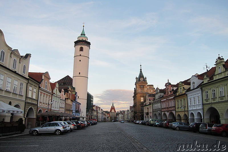 Stadtturm in Domazlice, Tschechien