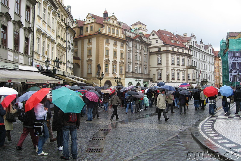 Staromestske namesti - Old Town Square in Prag, Tschechien