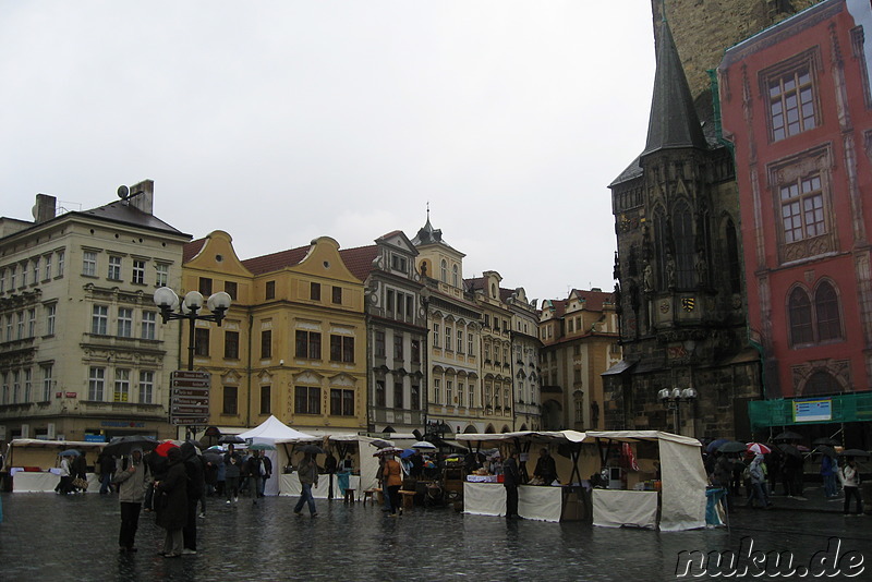 Staromestske namesti - Old Town Square in Prag, Tschechien