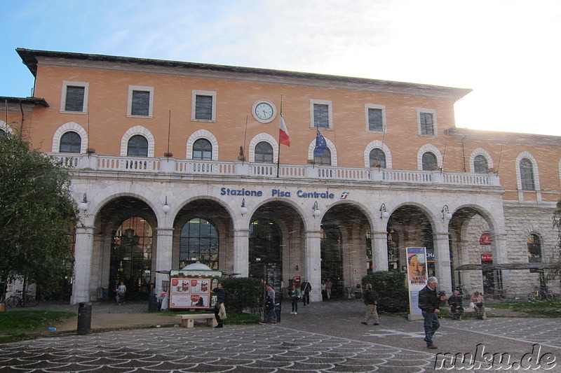 Stazione Pisa Centrale - Hauptbahnhof in Pisa, Italien