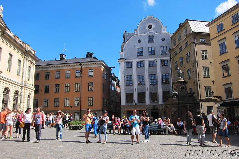 Stortorget - Platz in der Altstadt von Stockholm, Schweden