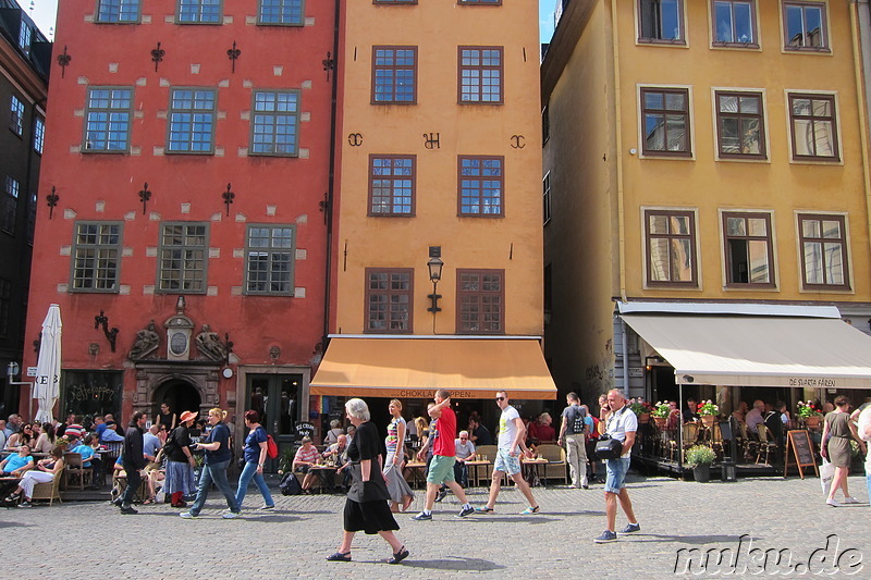 Stortorget - Platz in der Altstadt von Stockholm, Schweden