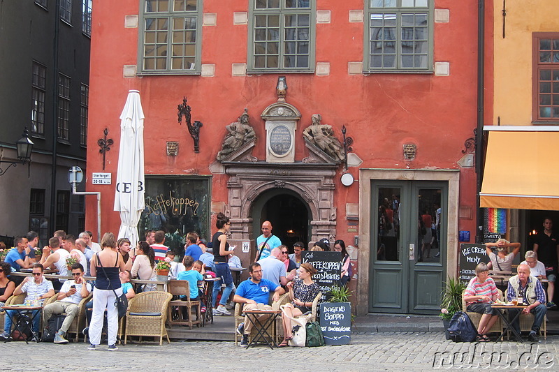 Stortorget - Platz in der Altstadt von Stockholm, Schweden