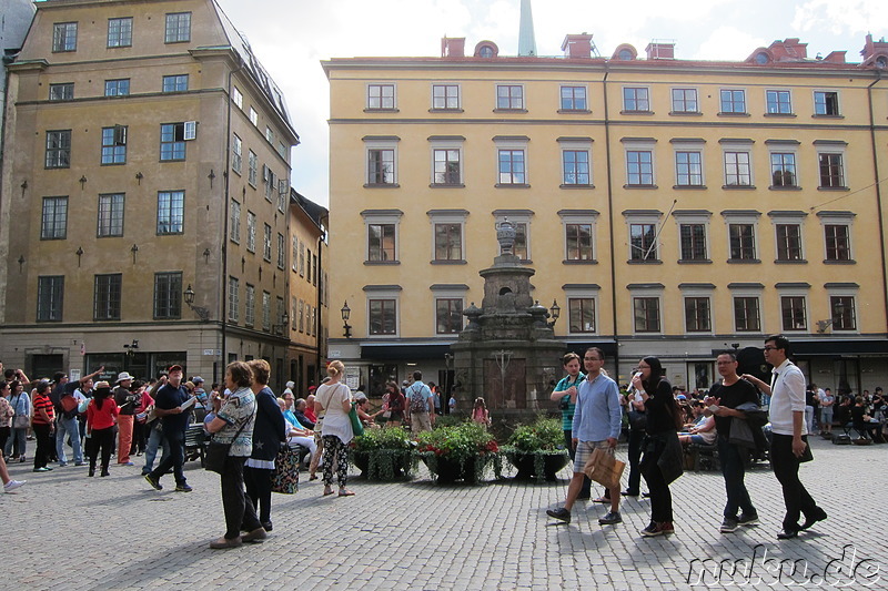 Stortorget - Platz in der Altstadt von Stockholm, Schweden