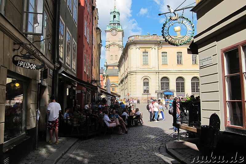 Stortorget - Platz in der Altstadt von Stockholm, Schweden