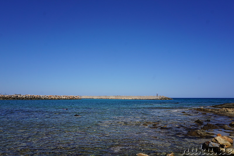 Strand am Silver Sun in Malia auf Kreta, Griechenland