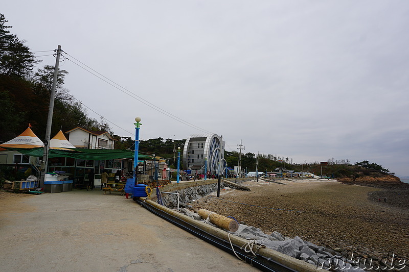 Strand an der Ostküste der Insel Somuuido, Korea