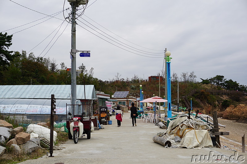 Strand an der Ostküste der Insel Somuuido, Korea