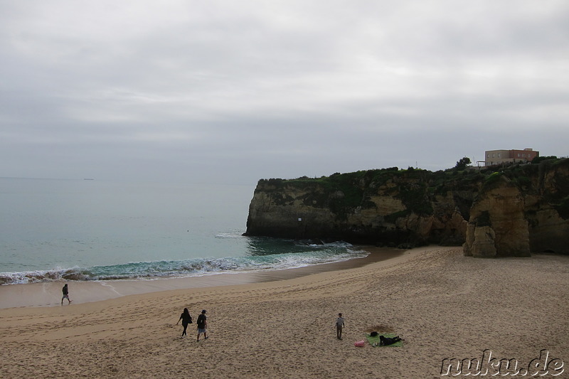 Strand an der Westküste von Lagos, Portugal