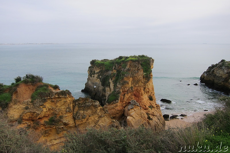 Strand an der Westküste von Lagos, Portugal