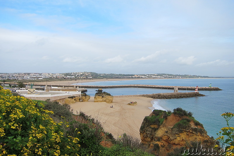 Strand an der Westküste von Lagos, Portugal