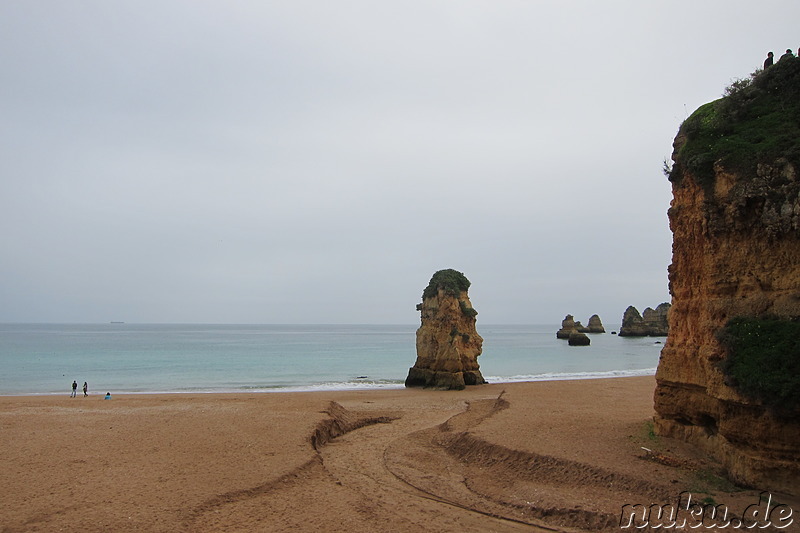 Strand an der Westküste von Lagos, Portugal