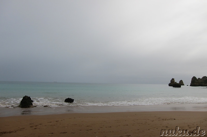 Strand an der Westküste von Lagos, Portugal