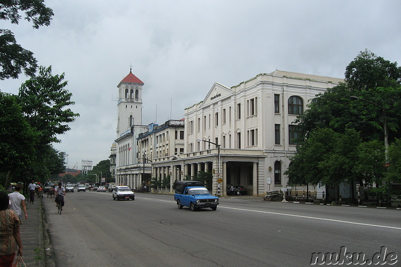 Strand Hotel in Yangon, Myanmar