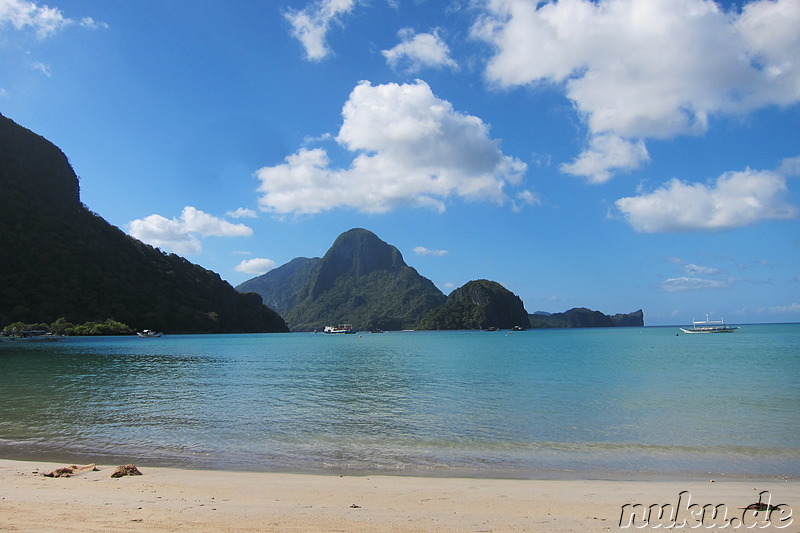 Strand in El Nido auf Palawan, Philippinen