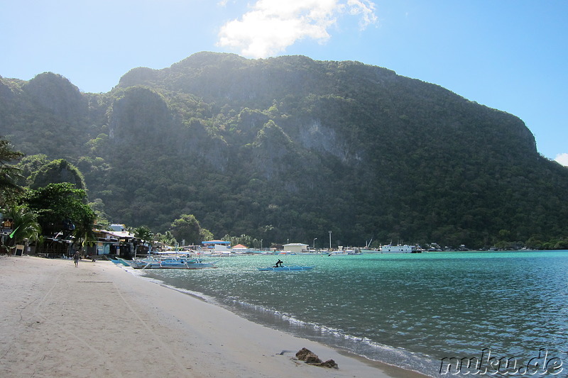 Strand in El Nido auf Palawan, Philippinen