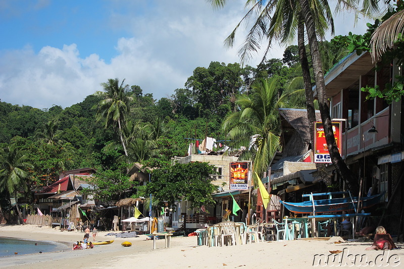 Strand in El Nido auf Palawan, Philippinen