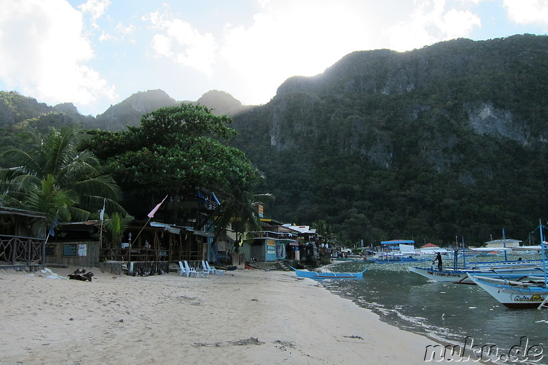 Strand in El Nido auf Palawan, Philippinen