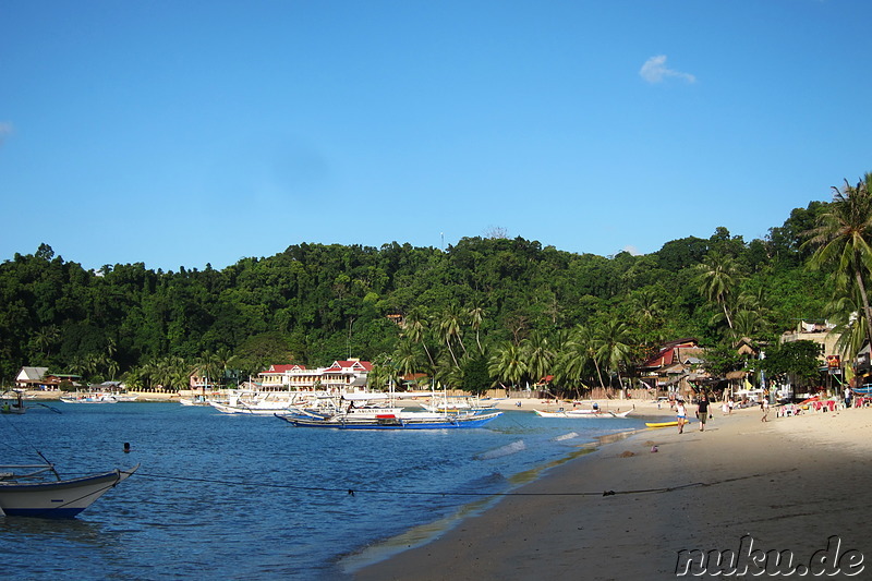 Strand in El Nido auf Palawan, Philippinen