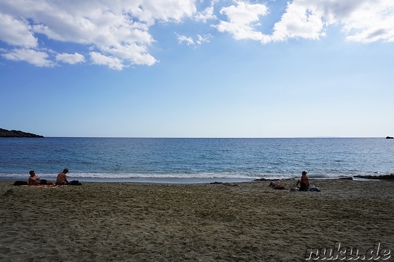 Strand von Damnoni auf Kreta, Griechenland