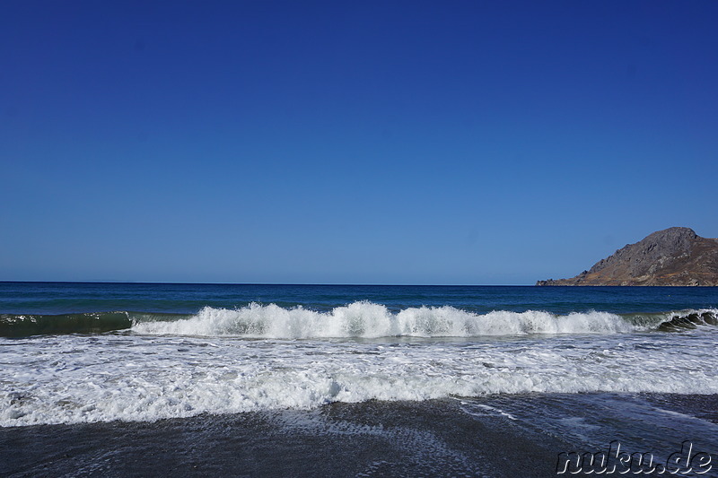 Strand von Plakias auf Kreta, Griechenland