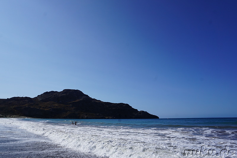 Strand von Plakias auf Kreta, Griechenland