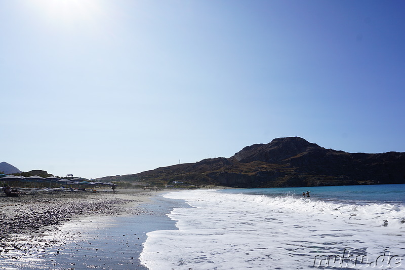 Strand von Plakias auf Kreta, Griechenland