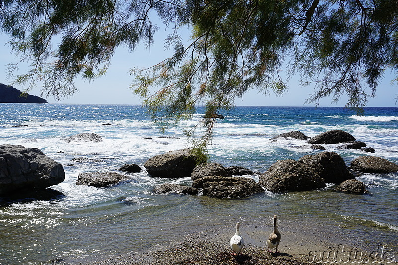 Strand von Plakias auf Kreta, Griechenland