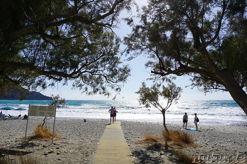 Strand von Plakias auf Kreta, Griechenland