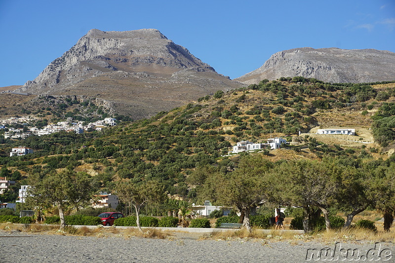 Strand von Plakias auf Kreta, Griechenland