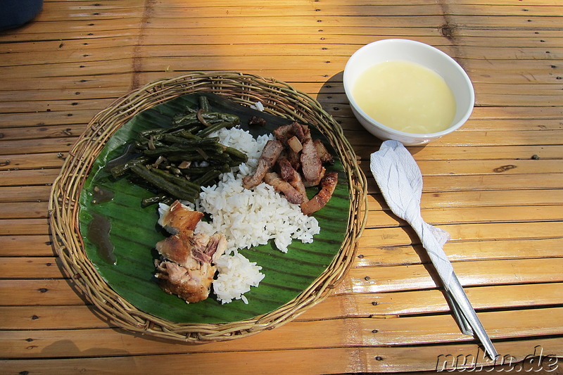 Strandrestaurant in Sabang auf Palawan, Philippinen