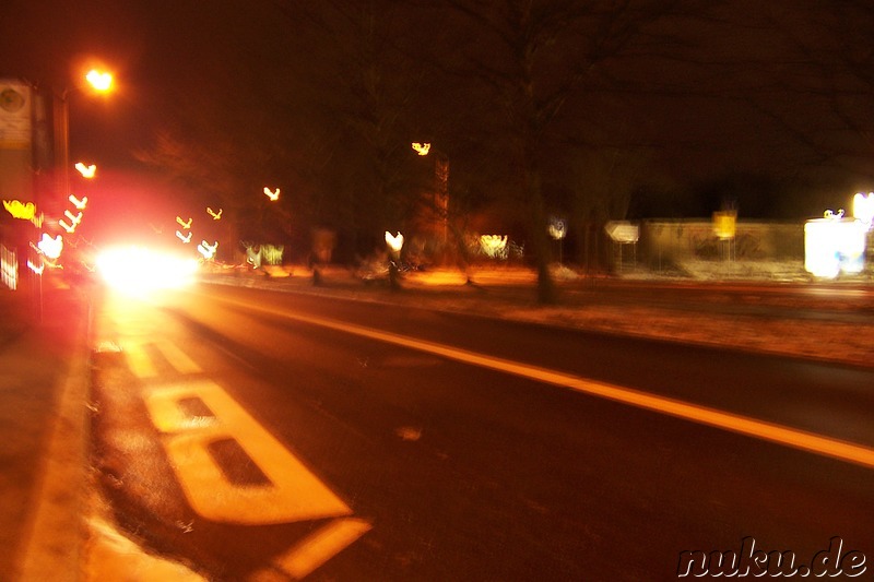 street at night (chemnitz, germany)