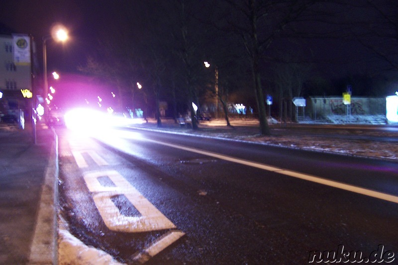 street at night (chemnitz, germany)