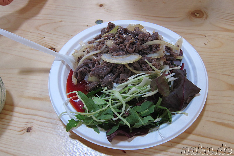 Streetfood auf Paper Island in Kopenhagen, Dänemark