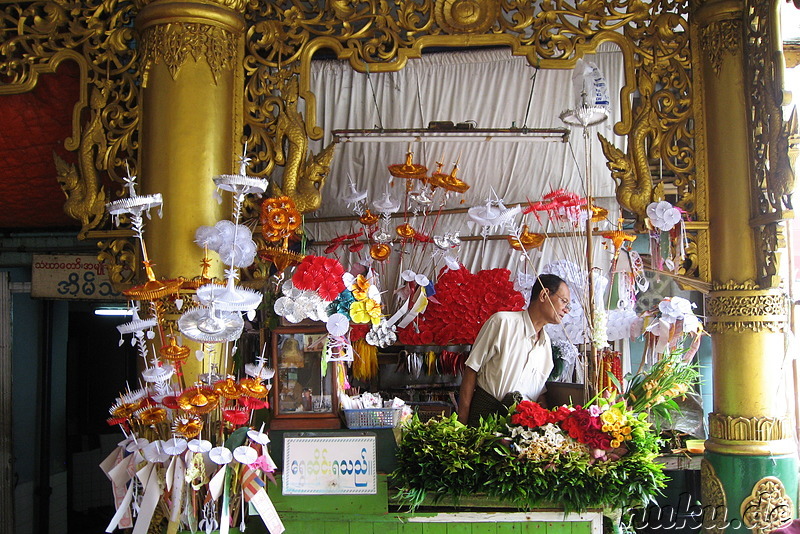 Sule Paya in Yangon, Myanmar