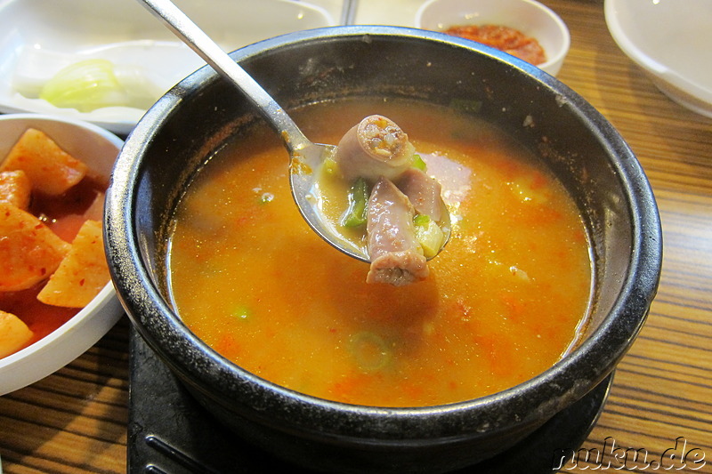 Sundae-Suppe (순대국)