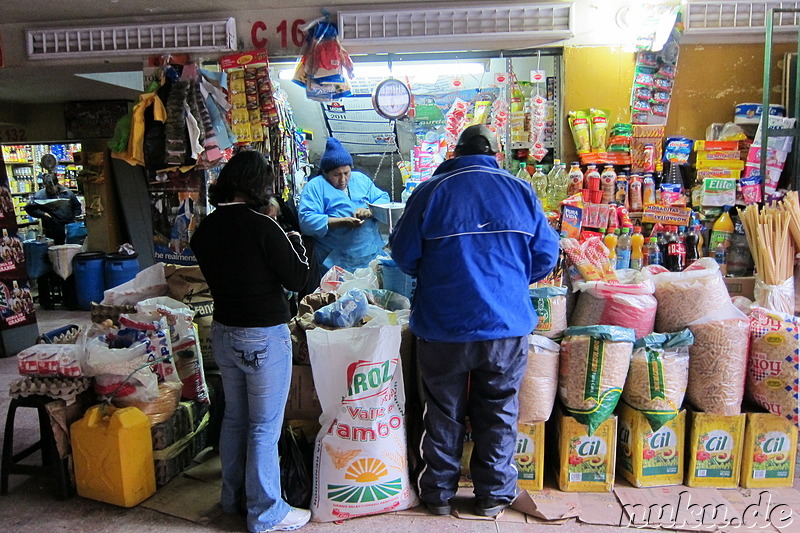 Supermercado Central in Puno, Peru