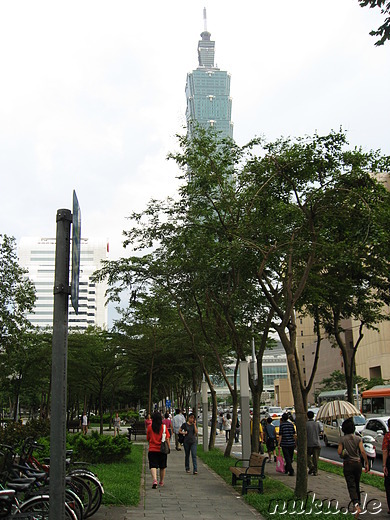 Taipei 101 Building in Taipeh, Taiwan