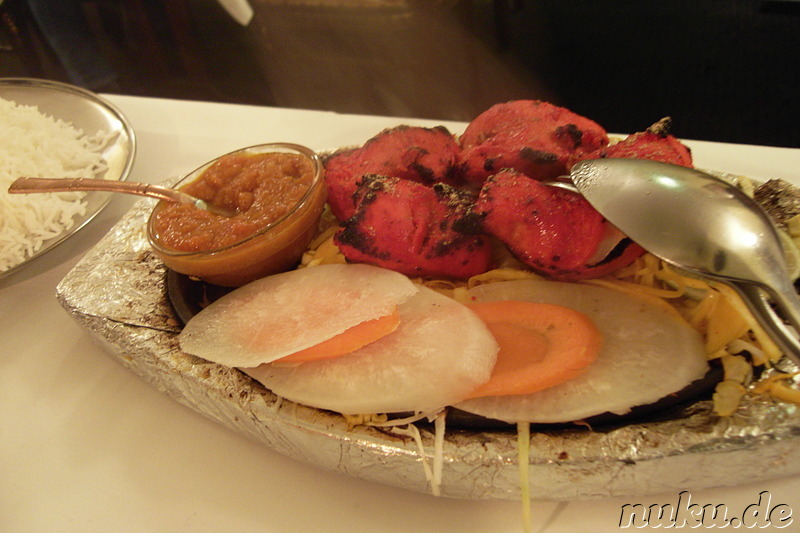 Tandoori Chicken im Bombay Palace, Frankfurt