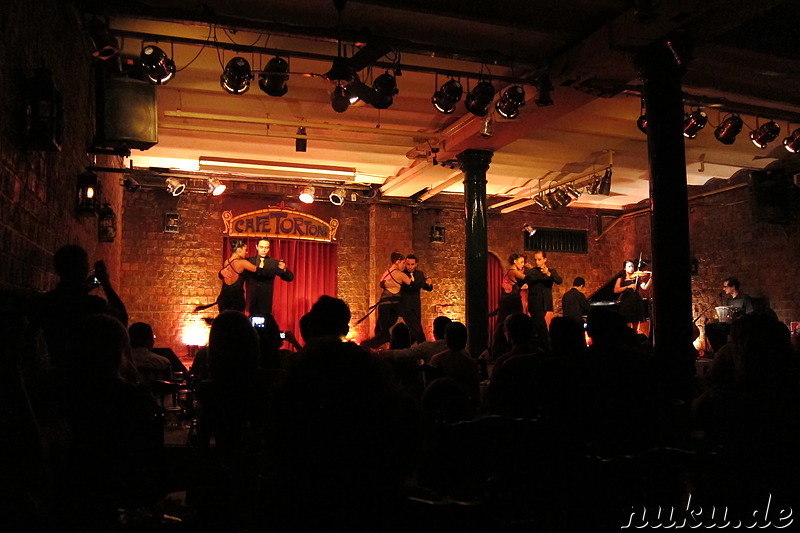 Tangoshow im Cafe Tortoni, Buenos Aires, Argentinien